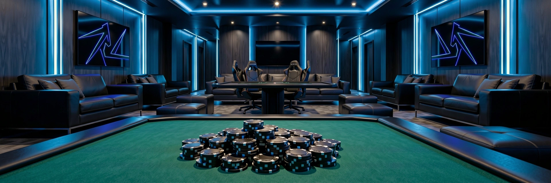 Modern Gaming Lounge